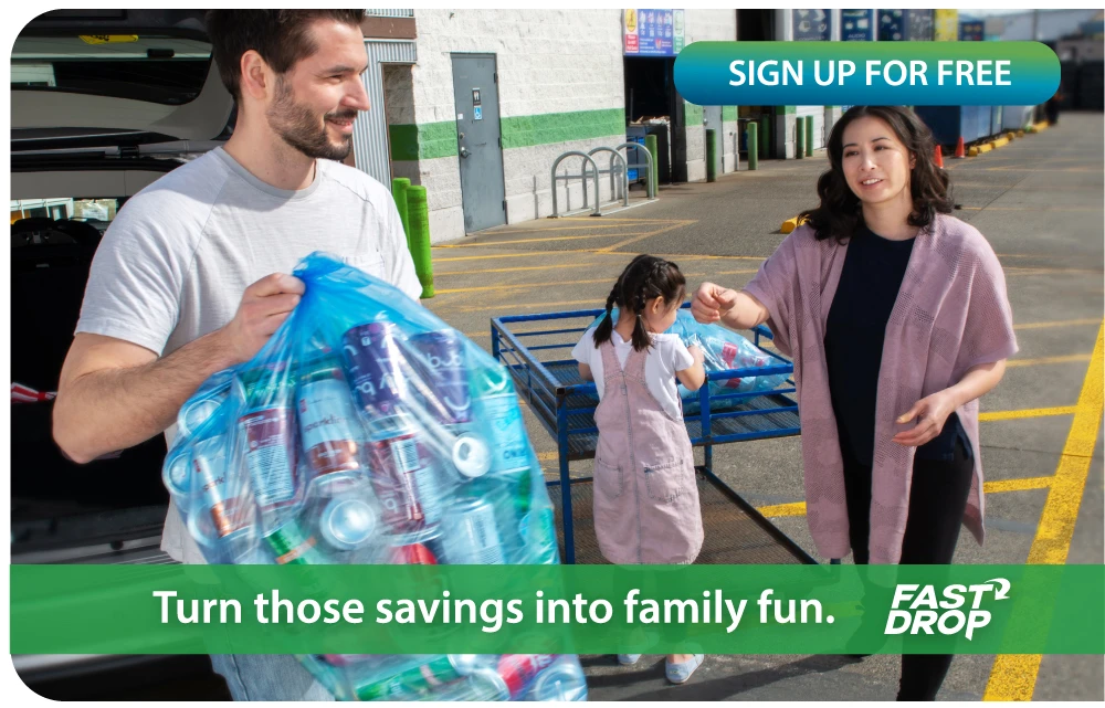 Turn those savings into family fun Fastdrop Regional Recycling