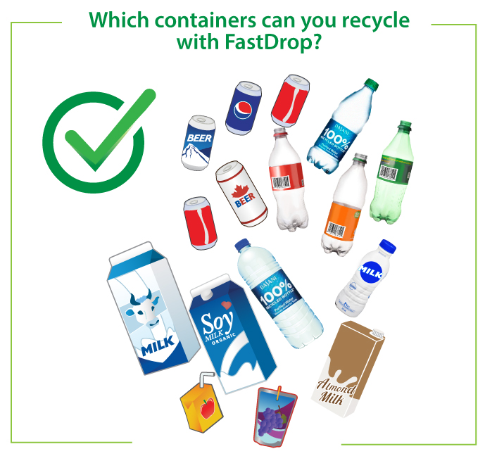 Which Containers Can you Recycle with fastdrop